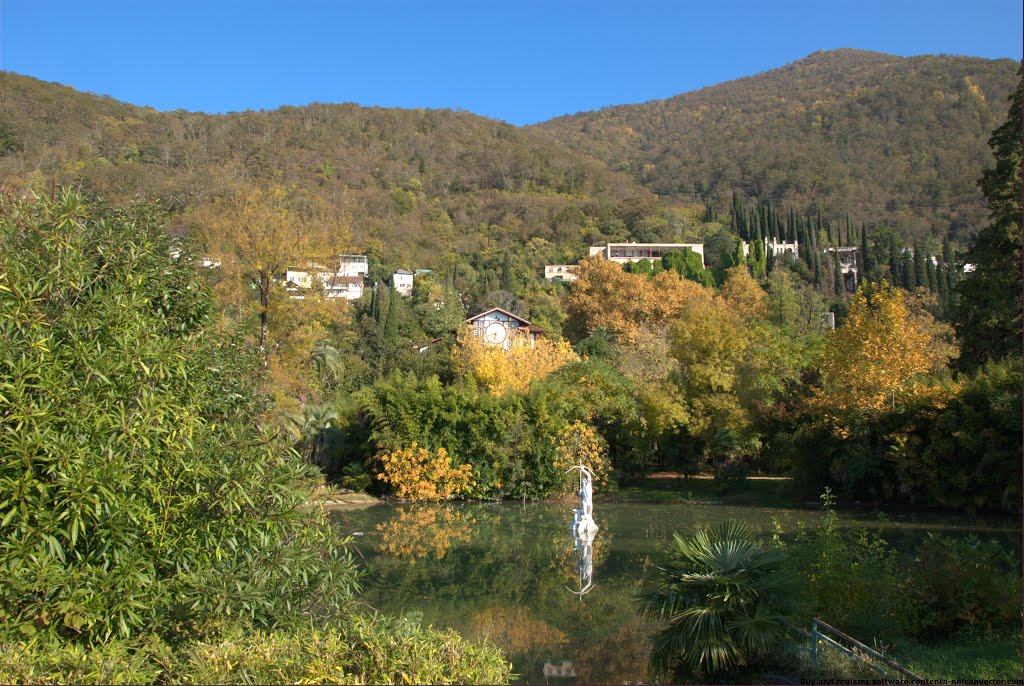 Парк принца Ольденбургского и ресторан Гагрипш / The park of the Prince Oldenburgsky and restaurant "Gagripsh"
