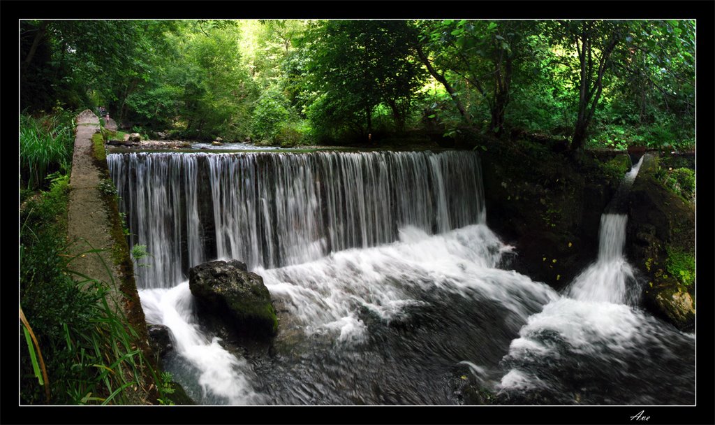 Abkhazia. New Athos. Gorge of St. Apostle Simon the Zealot. Falls.