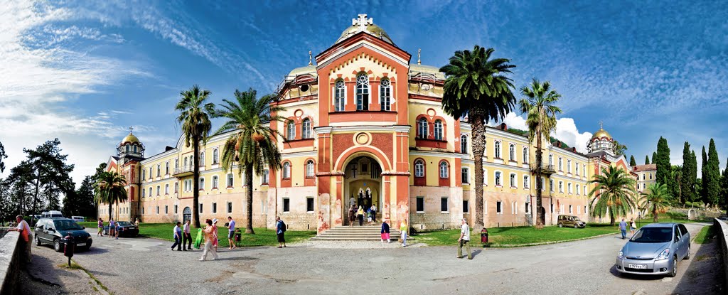 панорама монастыря