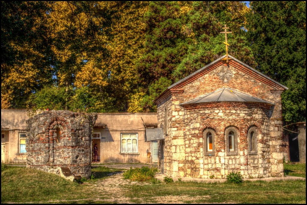 The Сhapel on the territory of temple in Pitsunda.