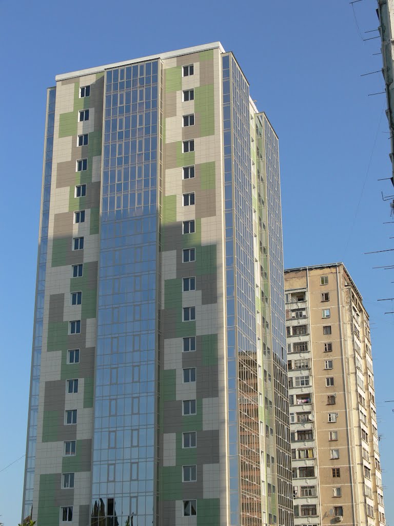 Апгейд высоток в Пицунде...