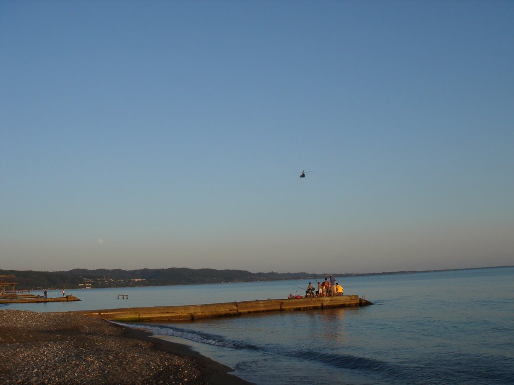 Sukhum, "Διόσκουροι" seafront