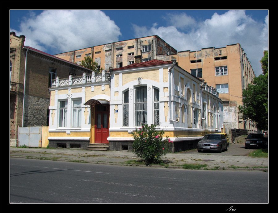 Abkhazia. Sukhumi. The merchant house.