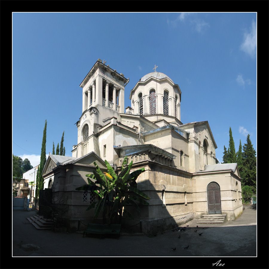 Abkhazia. Sukhumi. Blagovetshenija cathedral (1909-1917).