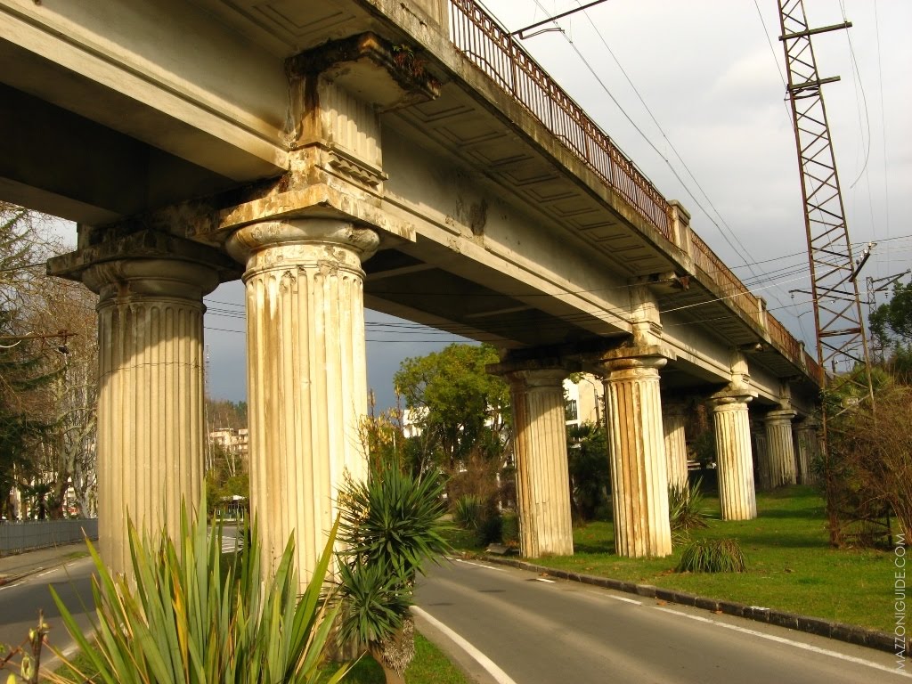 ЖД мост в Сухуме - Railway bridge in Sukhum