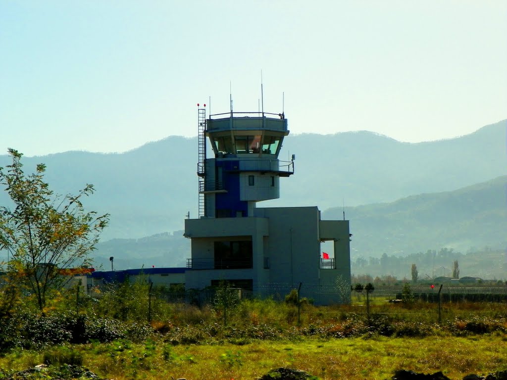 Batumi international airport control tower