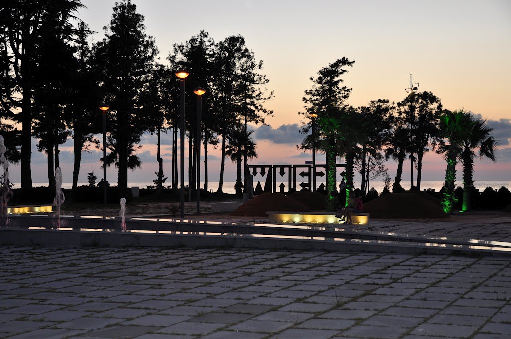 Georgia - Batumi, boulevard