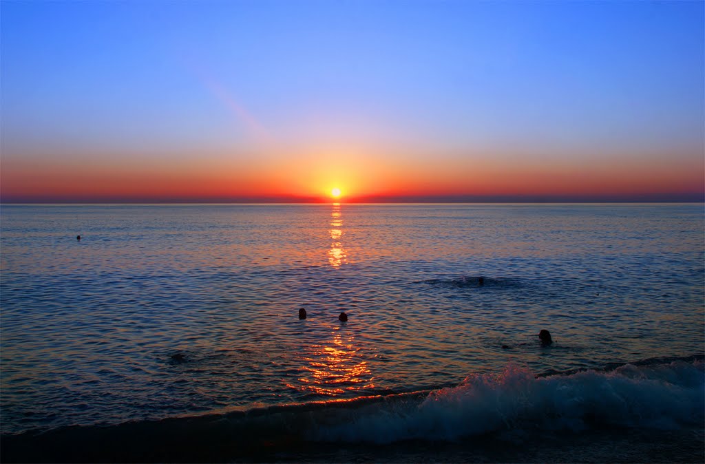 Black sea Sunset