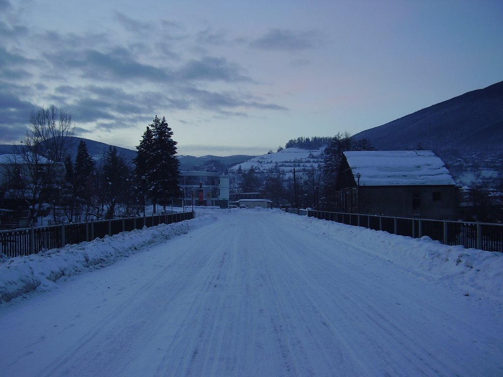 ამბროლაური/Ambrolauri town, Ratcha region, Georgia