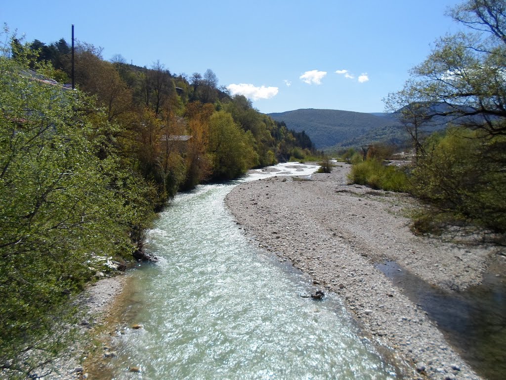 Rioni river. Racha region. Georgia