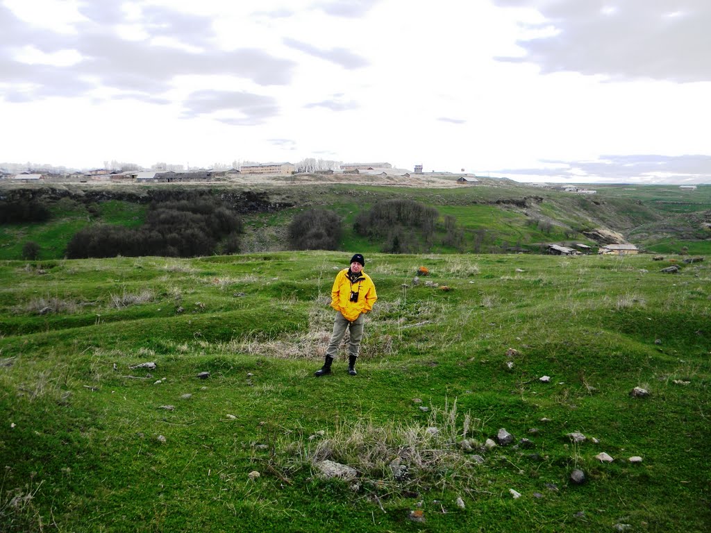 Former Soviet-Russian military base in Akhalkalaki town, April 2010