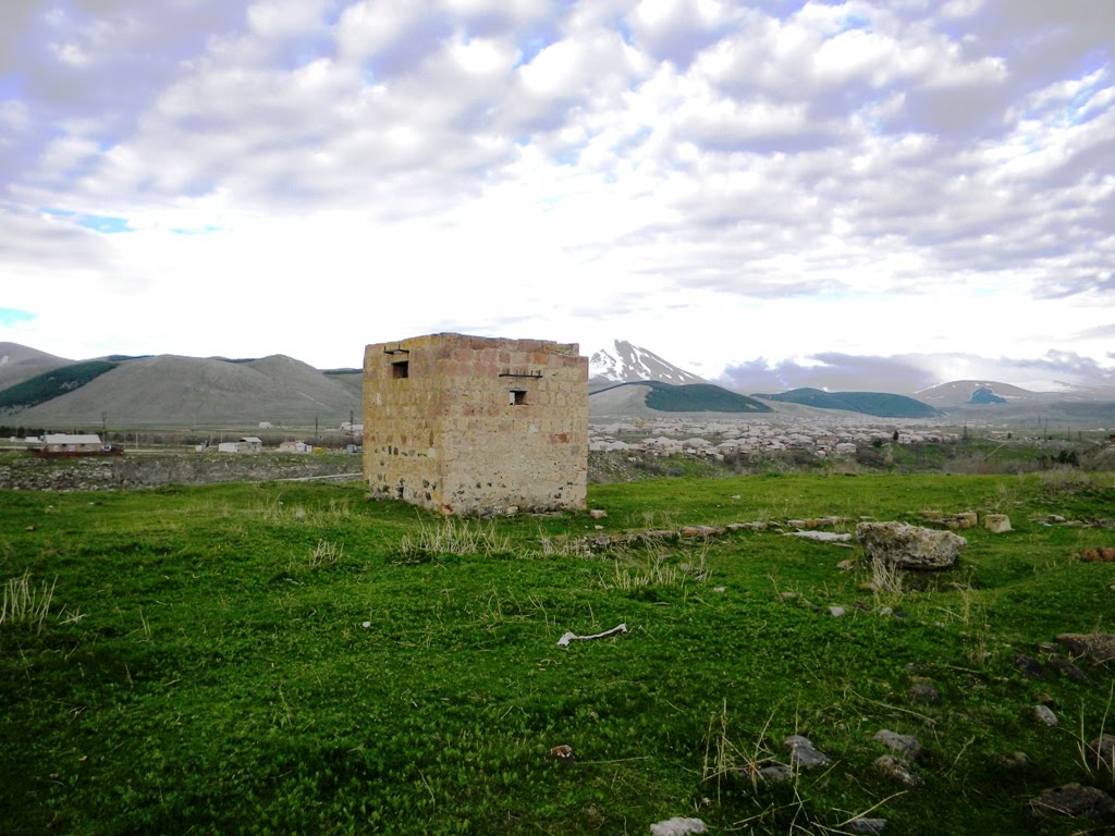 View to Akhalkalaki town, April 2010