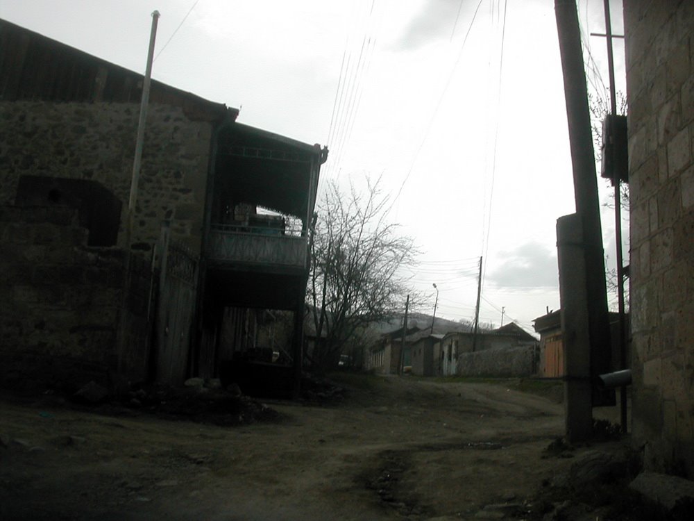 Typical street in Akhaltsikhe town