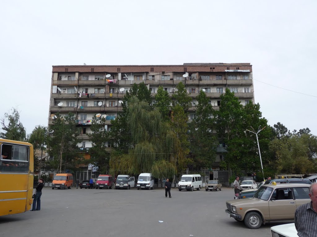 near bus station