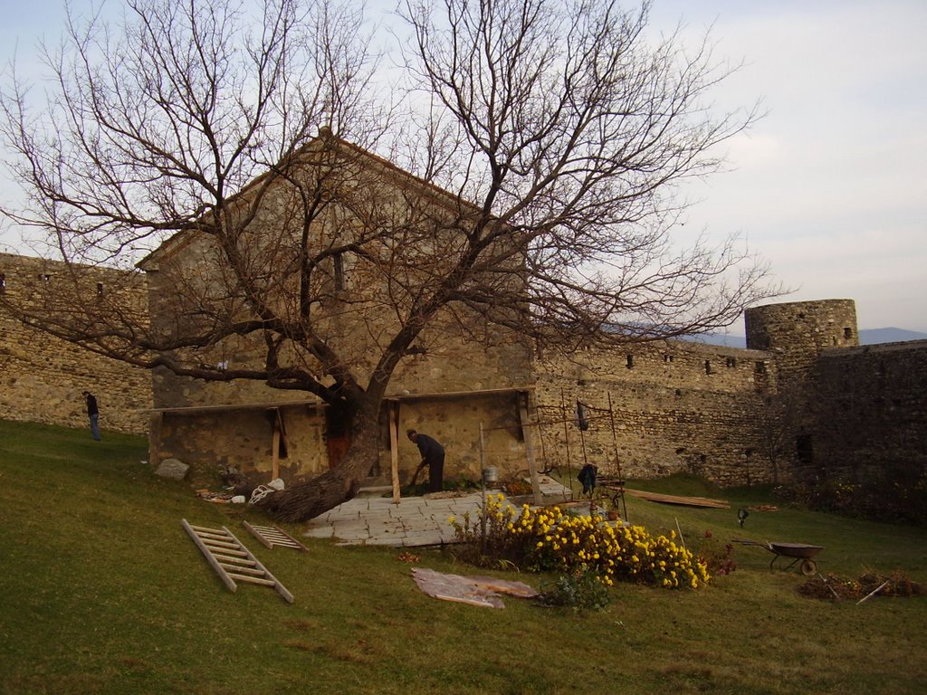 მატანის ეკლესიები/Matani churches.  Kakheti region, Georgia