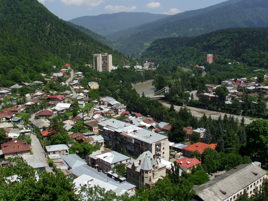 ბორჯომი/ Borzhomi panorama/ Borjomi/ Боржоми