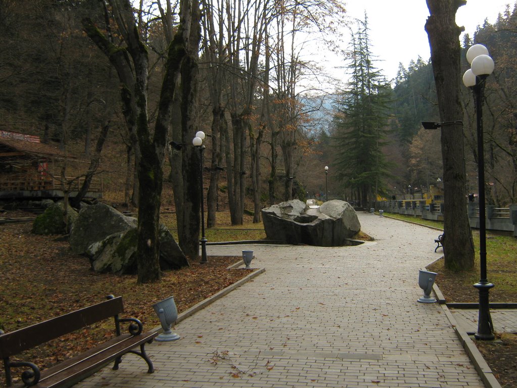 ბორჯომი/Borjomi town. Georgia