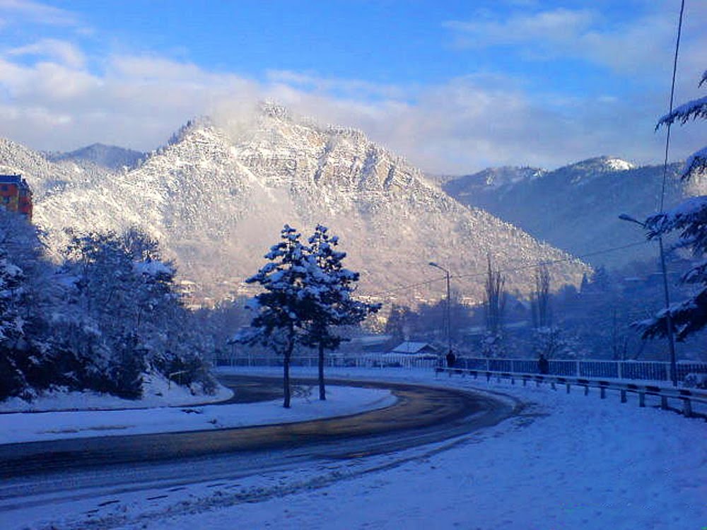 Winter in borjomi