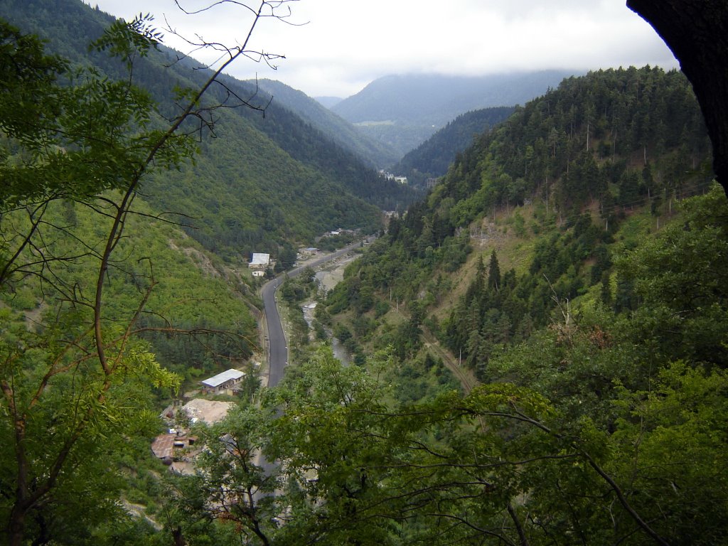 Borjomi, road to Cagveri
