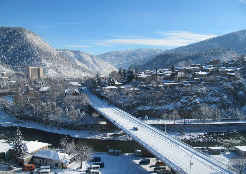 Borjomi in the winther
