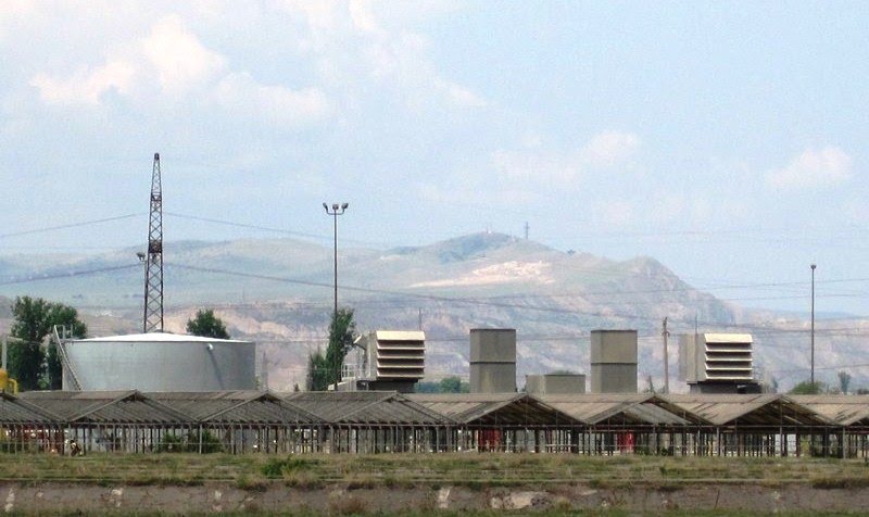 Gardabani. View to new power station