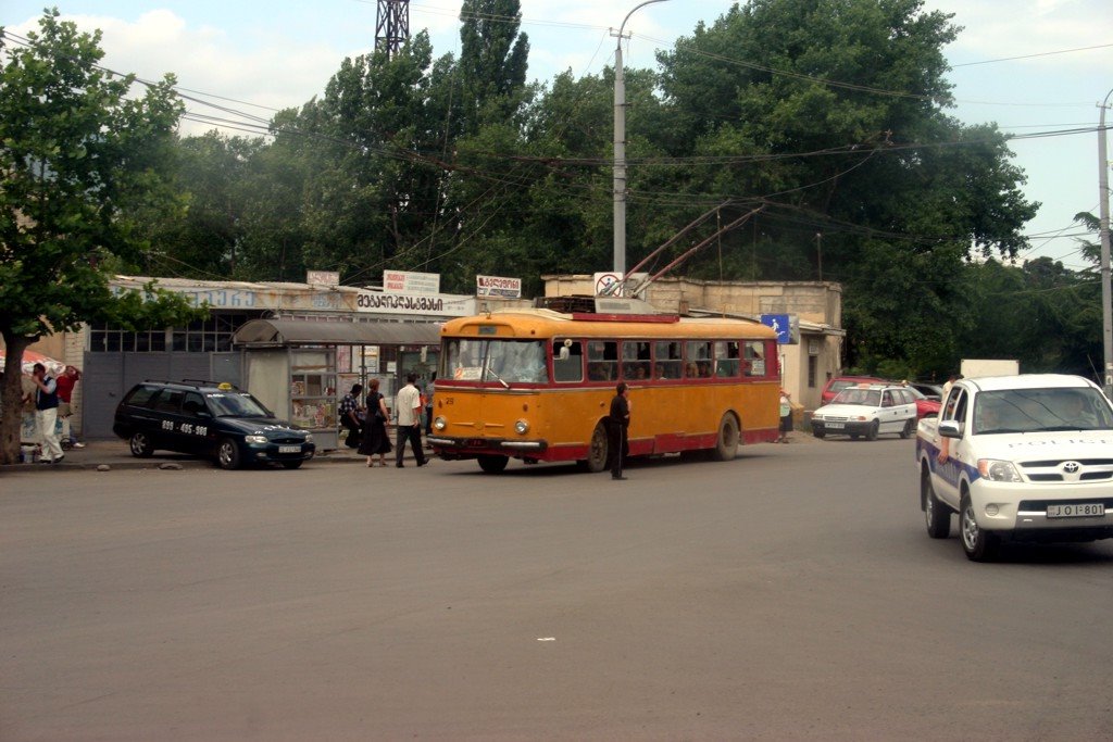Gori troli - Trolley in Gori