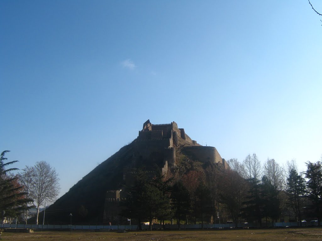 Gori Castle---view from the north