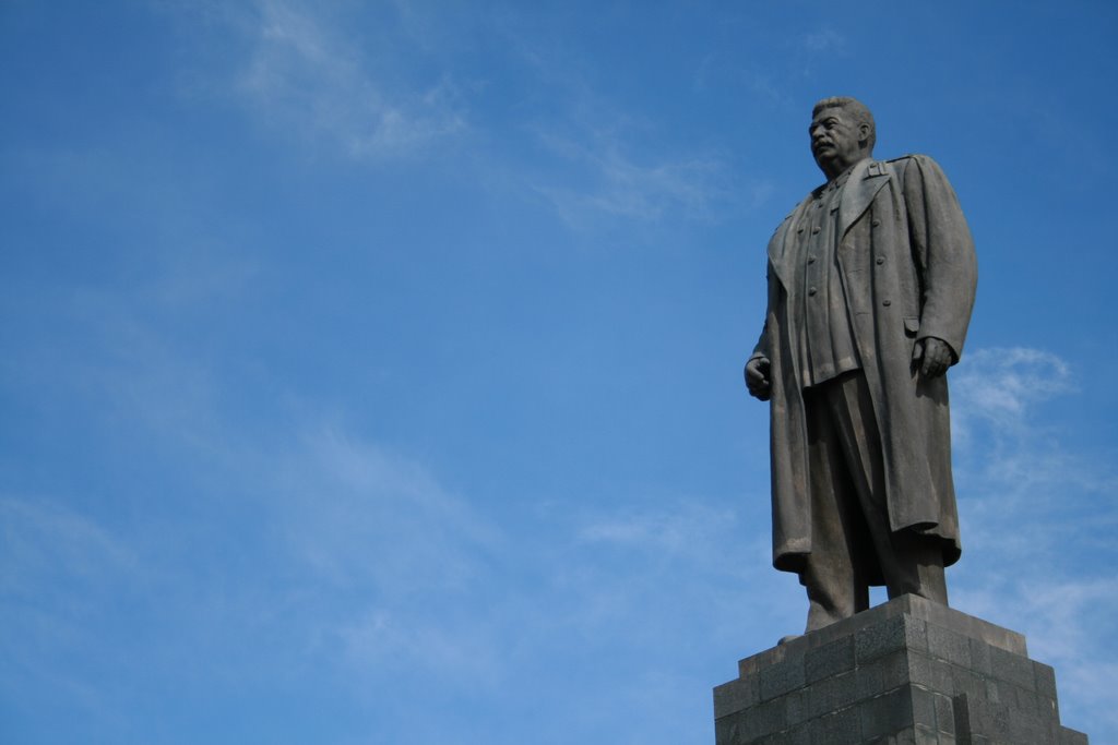 Stalin Monument in the centre of Gori