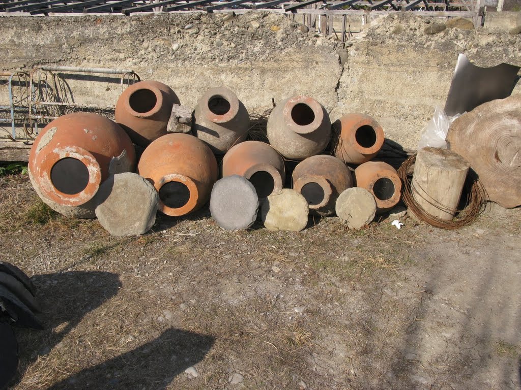 Wine storage vessels