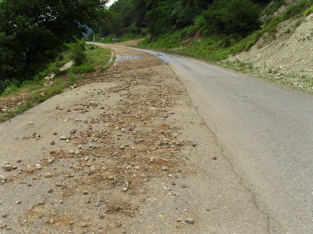 road Dzhvari - Mestiia