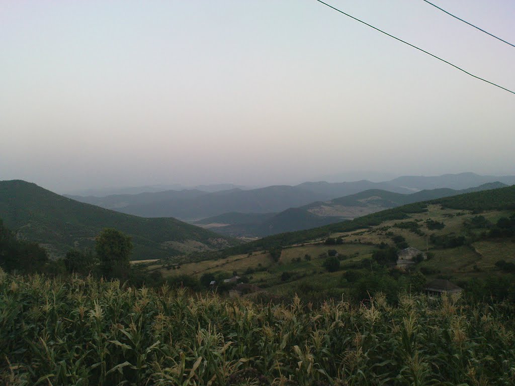 Qaraqaya dagindan goruntu