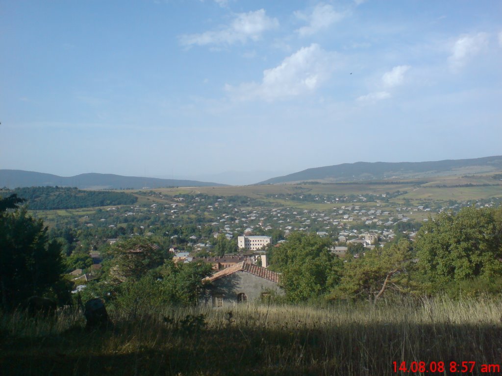 Dusheti  . Look  from the Kurko forest .