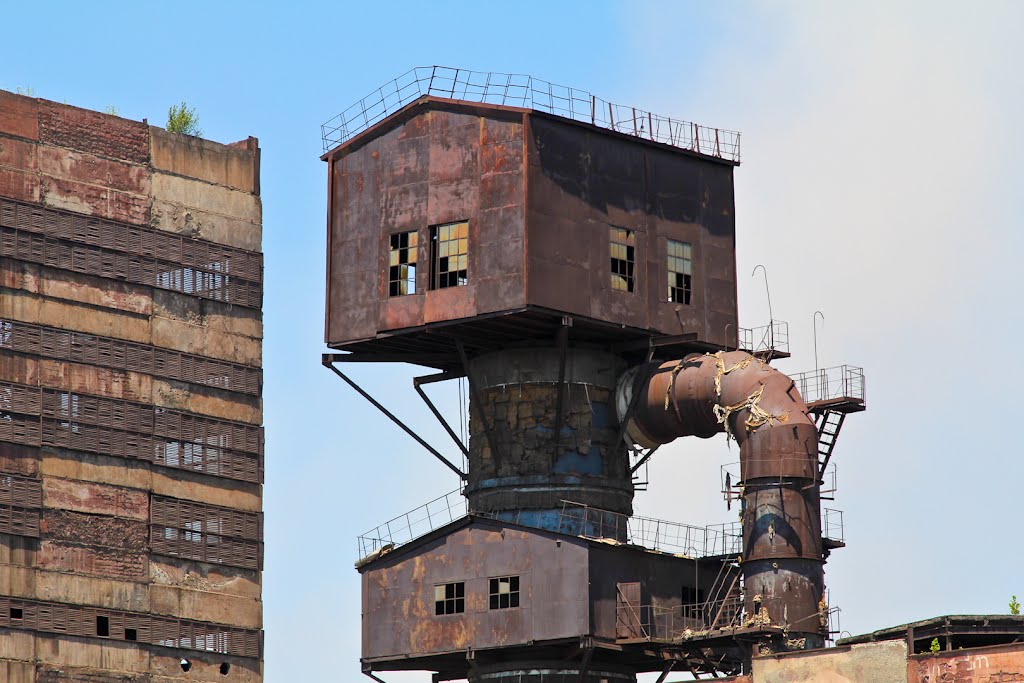 Steampunk, ex-USSR plants near Kutaisi