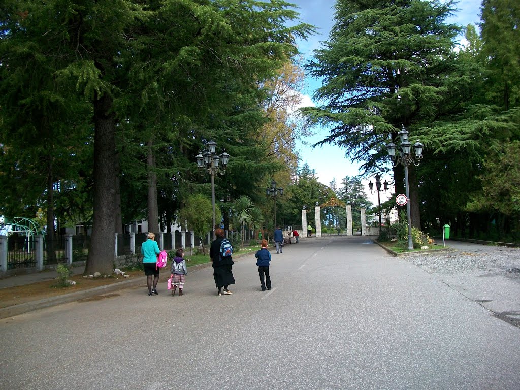 Road to the Dadiani palace