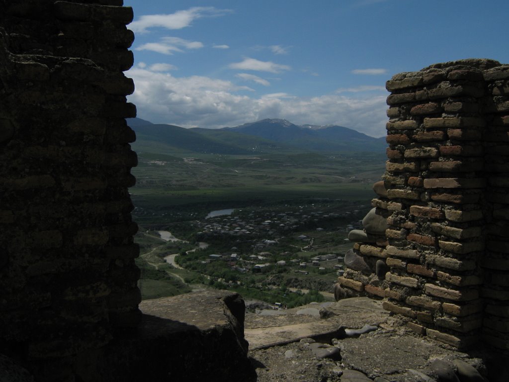 ქსნის ციხე/ksani castle. Shida Kartli region, Georgia