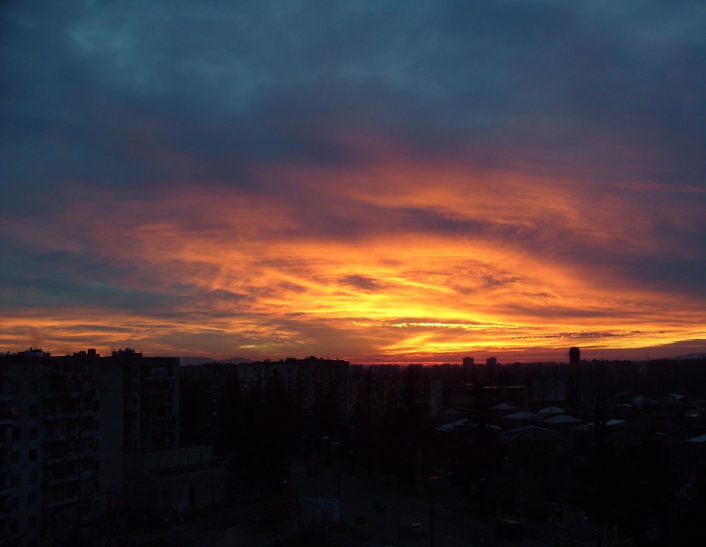 Kutaisi. Sunset