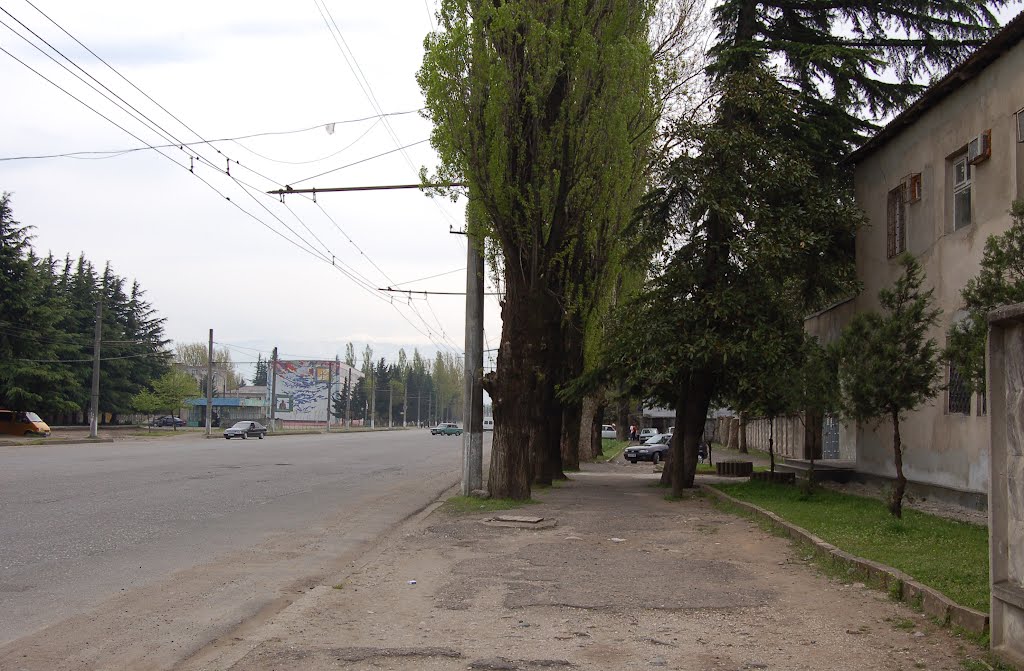 Kutaisi, Nicaea street, 2007