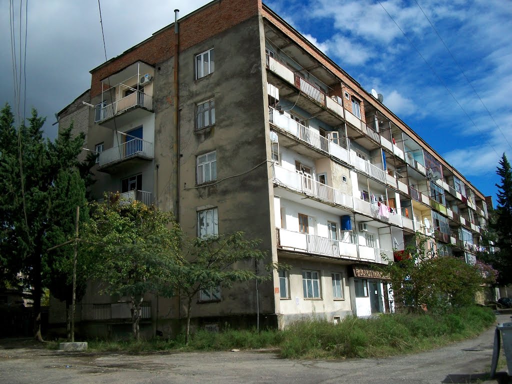 Living block in 9th April street, Kutaisi