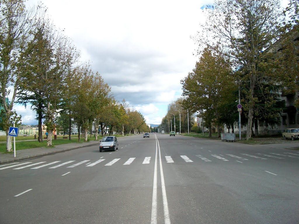 Irakli Abashidze street, Kutaisi