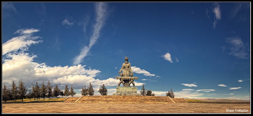 "Kidvats Daizrdebian" Marneuli (Sculptor - Merab Berdzenishvili)  - By Ivane Goliadze