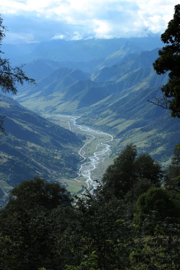 View from the top of Mt. Burvana