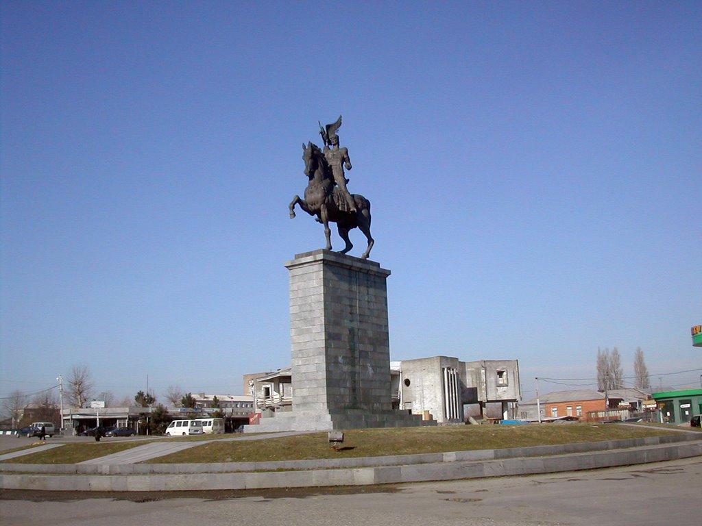 King Dadianis monument in Poti town