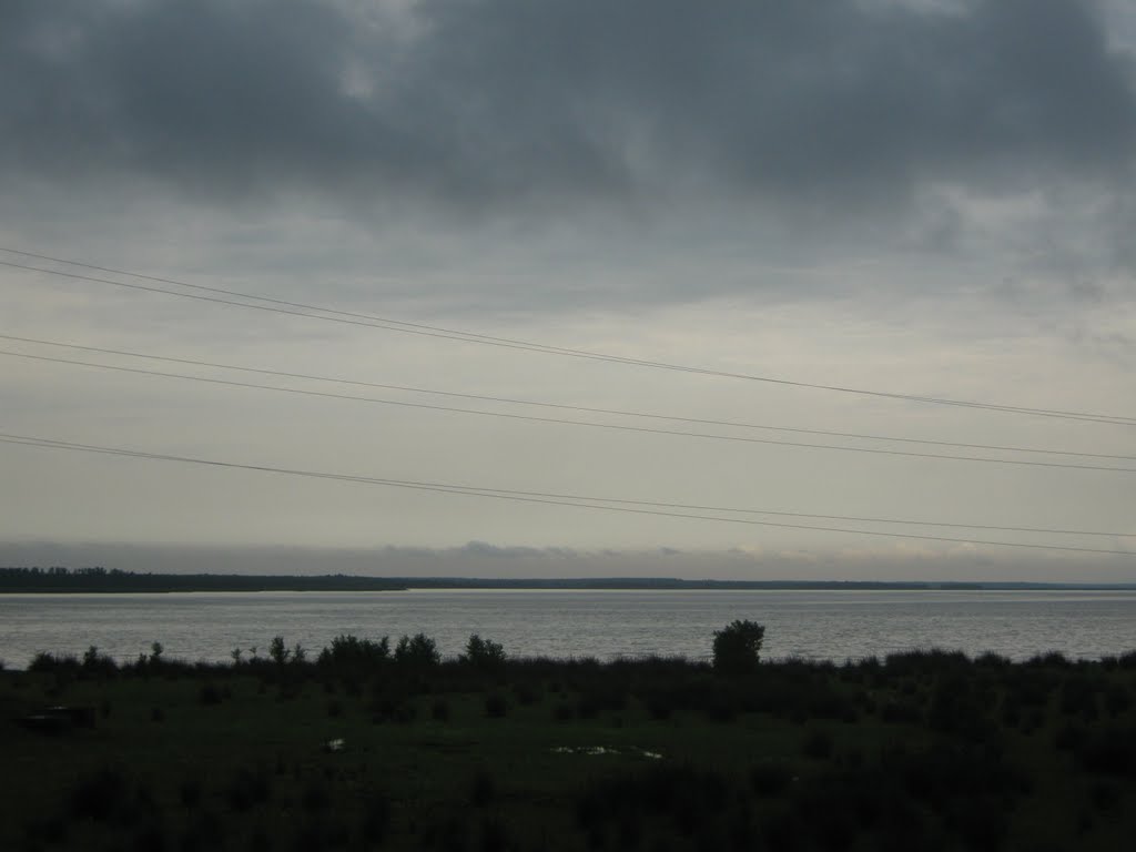 პალიასტომის ტბა/Paliastomi lake. Samegrelo region, Georgia