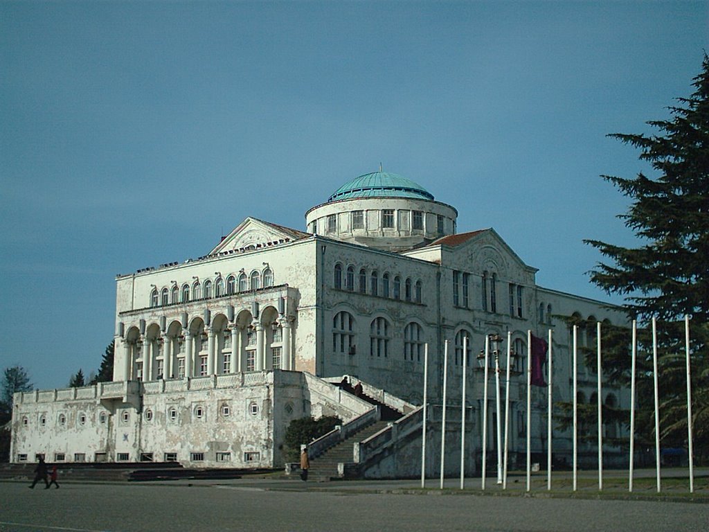 old palace in Poti, Georgia