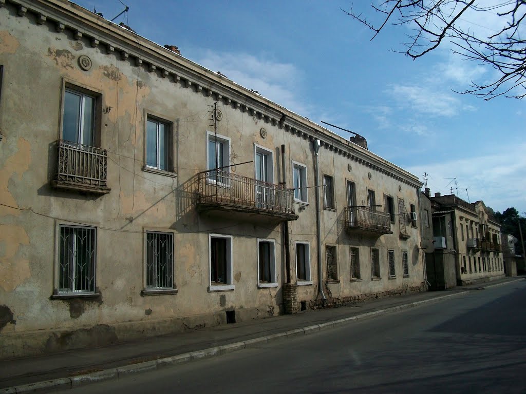 Typical house for workers in old Rustavi
