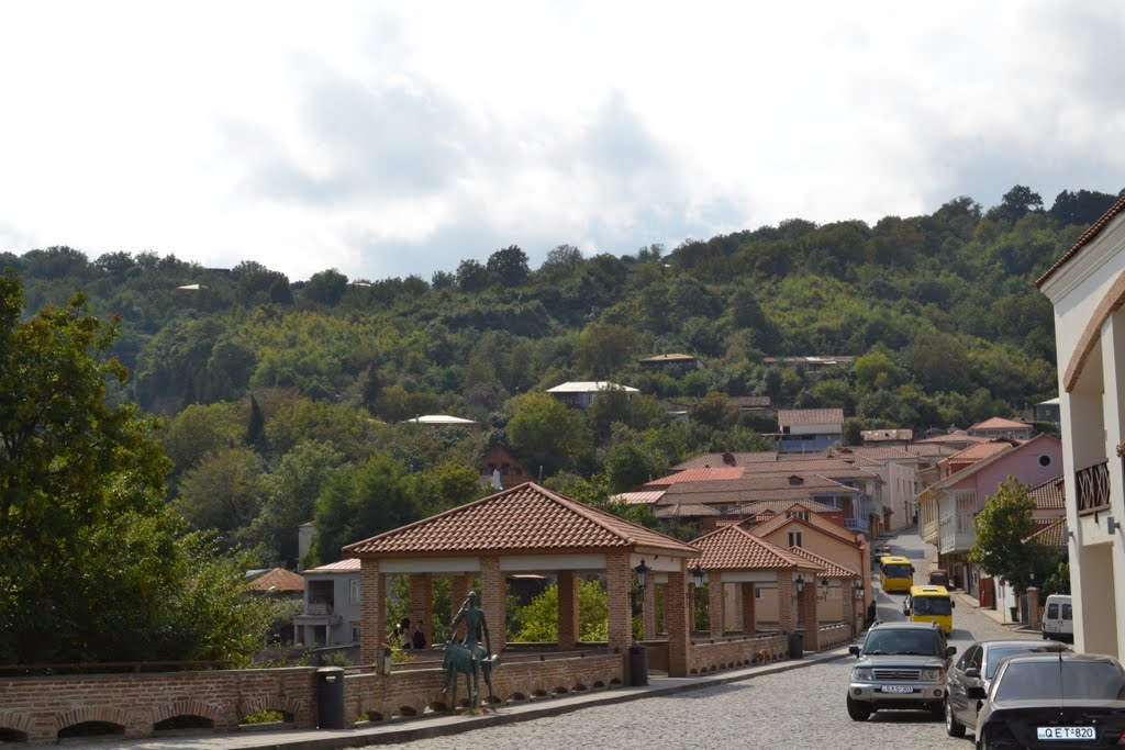 Georgia, Sighnaghi - to the center of the town