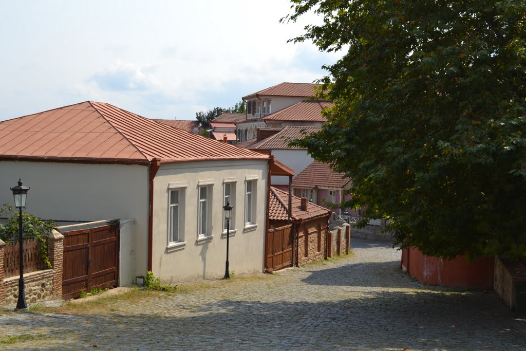 Georgia, Sighnanghi - just another street of the town