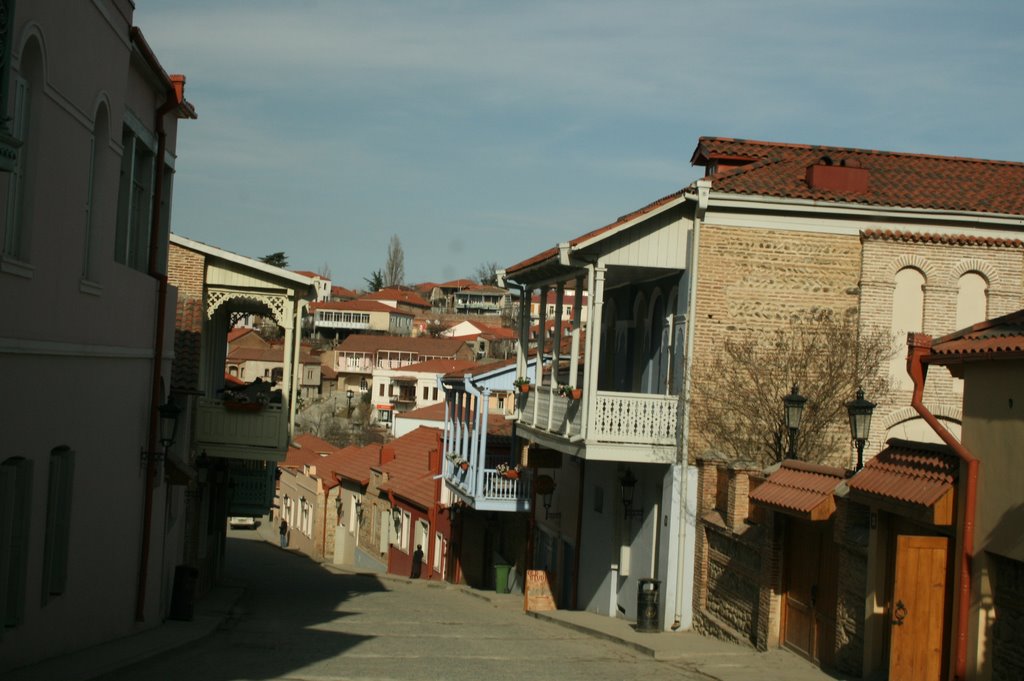 Signagi street, March 08