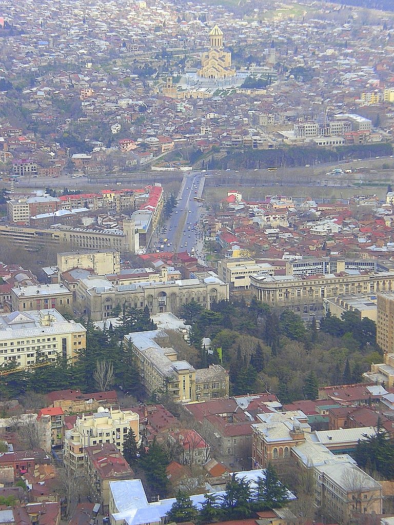 To the cathedral