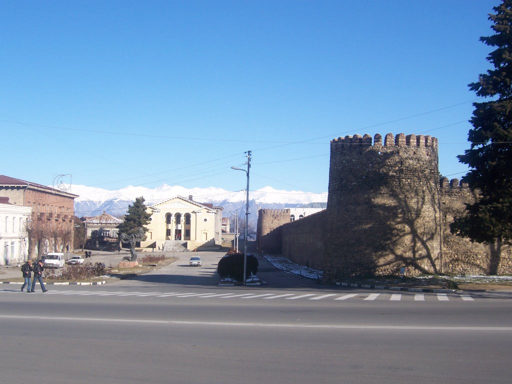 View from Telavi main Square